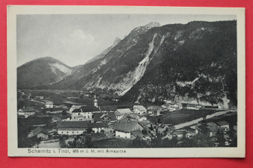Postcard PC Scharnitz / 1921